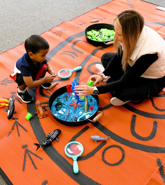 St Raphael's School Book Club Playgroup for exploring